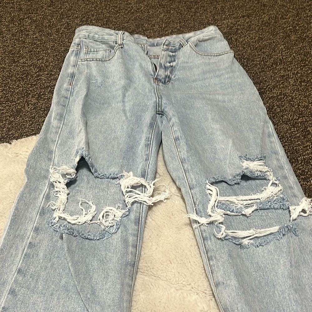 ripped jeans
